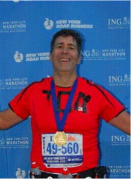 Thomas Barracca 2010 NYC Marathon