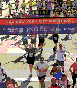 Chris Kirejczyk 2010 NYC Marathon